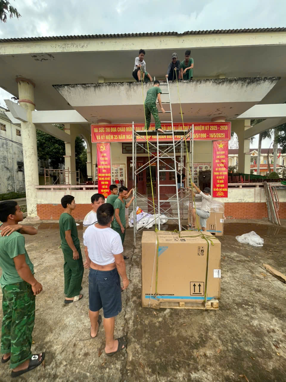 dự án điện lạnh cho hải đoàn biên phòng 28 của tổ quốc (7)