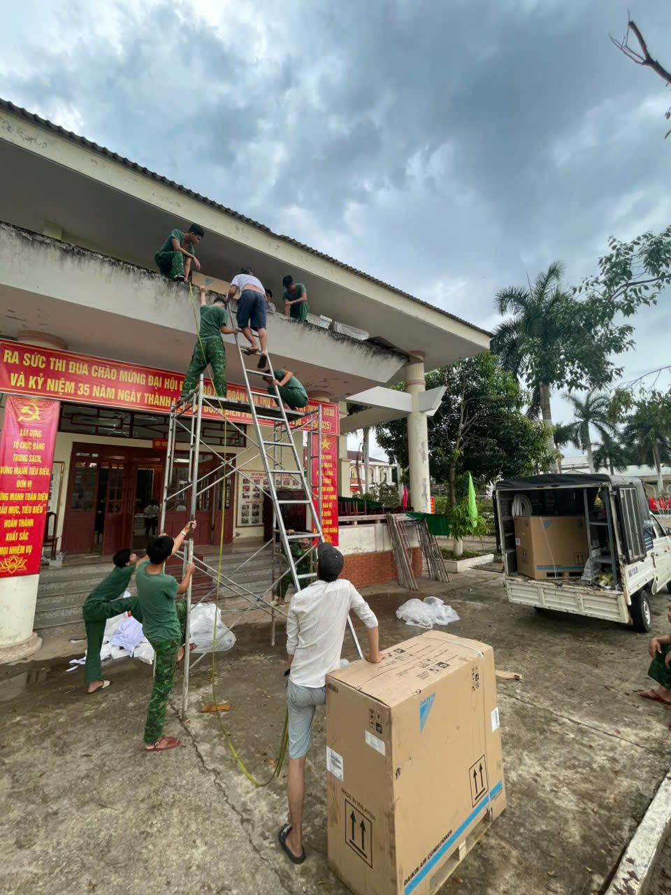 dự án điện lạnh cho hải đoàn biên phòng 28 của tổ quốc (9)